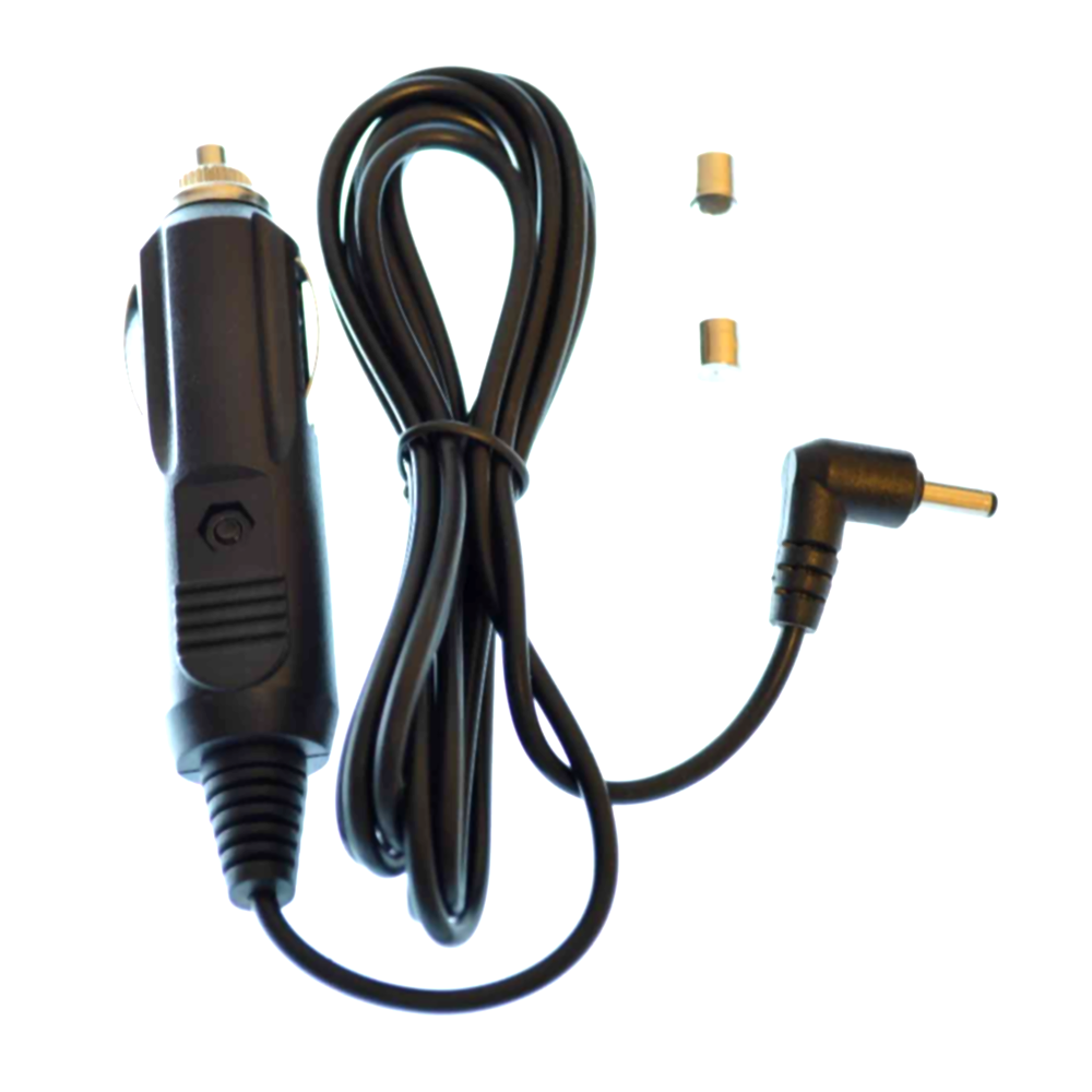 Cavo accendisigari 12V con connettore ad angolo per ricarica interfono moto Zazzamilo BT100 e BT500